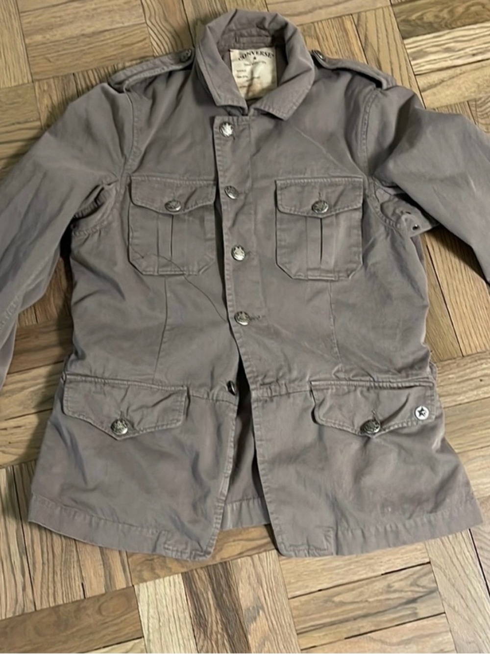 John Varvatos Converse Military Jacket